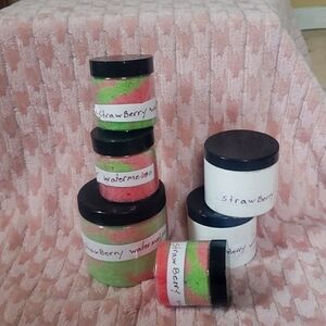 New release strawberry watermelon body scrub